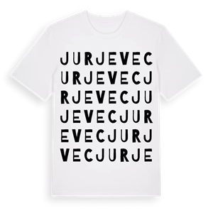Jurjevec ordlek t-shirt – ekologisk bomull t-shirt från Pinshirt