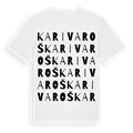 Karivaroš ordlek t-shirt