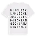 Klanjec ordlek t-shirt