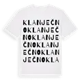 Klanječno ordlek t-shirt