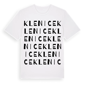 Klenice ordlek t-shirt – ekologisk bomull t-shirt från Pinshirt