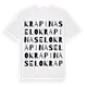 Krapina Selo ordlek t-shirt