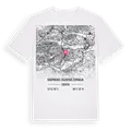 Krapinsko-zagorska županija karta t-shirt