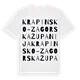 Krapinsko-zagorska županija ordlek t-shirt