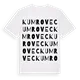 Kumrovec ordlek t-shirt