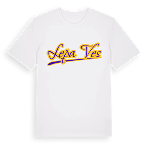 Lepa Ves baseball t-shirt – ekologisk bomull t-shirt från Pinshirt