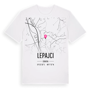 Lepajci karta t-shirt – ekologisk bomull t-shirt från Pinshirt
