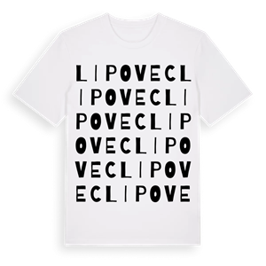 Lipovec ordlek t-shirt – ekologisk bomull t-shirt från Pinshirt