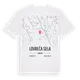 Lovreća Sela karta t-shirt