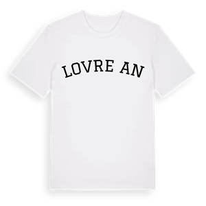 Lovrečan böjd t-shirt – ekologisk bomull t-shirt från Pinshirt