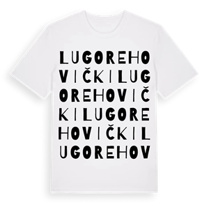 Lug Orehovički ordlek t-shirt – ekologisk bomull t-shirt från Pinshirt