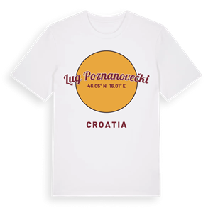 Lug Poznanovečki cirkel t-shirt – ekologisk bomull t-shirt från Pinshirt
