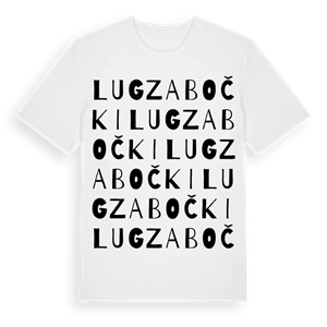 Lug Zabočki ordlek t-shirt – ekologisk bomull t-shirt från Pinshirt