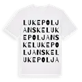 Luke Poljanske ordlek t-shirt