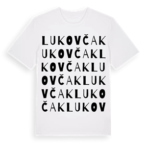 Lukovčak ordlek t-shirt – ekologisk bomull t-shirt från Pinshirt