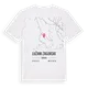 Lužani Zagorski karta t-shirt