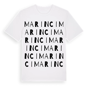 Marinci ordlek t-shirt – ekologisk bomull t-shirt från Pinshirt