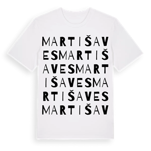 Martiša Ves ordlek t-shirt – ekologisk bomull t-shirt från Pinshirt