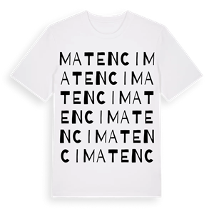 Matenci ordlek t-shirt – ekologisk bomull t-shirt från Pinshirt
