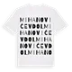 Mihanovićev Dol ordlek t-shirt