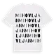 Mihovljan ordlek t-shirt