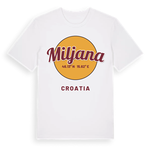 Miljana cirkel t-shirt – ekologisk bomull t-shirt från Pinshirt