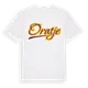 Oratje baseball t-shirt