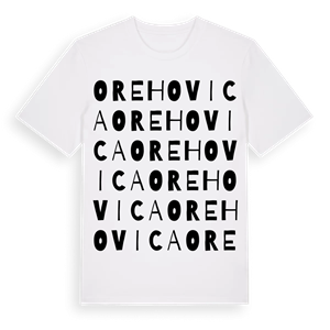 Orehovica ordlek t-shirt – ekologisk bomull t-shirt från Pinshirt