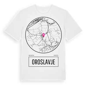 Oroslavje t-shirt – ekologisk bomull t-shirt från Pinshirt
