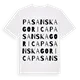 Pasanska Gorica ordlek t-shirt