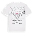 Pavlovec Zabočki karta t-shirt