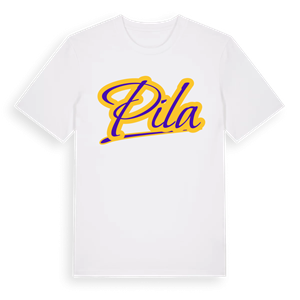 Pila baseball t-shirt – ekologisk bomull t-shirt från Pinshirt