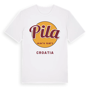 Pila cirkel t-shirt – ekologisk bomull t-shirt från Pinshirt