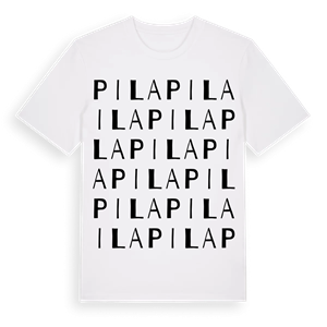 Pila ordlek t-shirt – ekologisk bomull t-shirt från Pinshirt