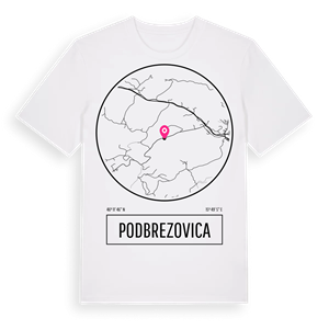Podbrezovica t-shirt – ekologisk bomull t-shirt från Pinshirt