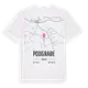 Podgrađe karta t-shirt