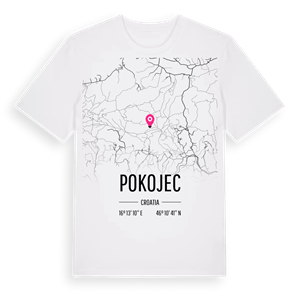 Pokojec karta t-shirt – ekologisk bomull t-shirt från Pinshirt