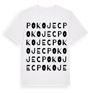 Pokojec ordlek t-shirt – ekologisk bomull t-shirt från Pinshirt