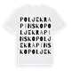 Polje Krapinsko ordlek t-shirt