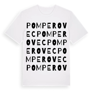 Pomperovec ordlek t-shirt – ekologisk bomull t-shirt från Pinshirt