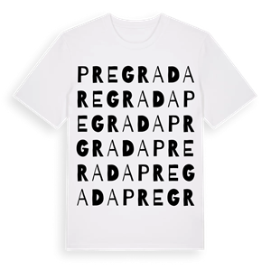 Pregrada ordlek t-shirt – ekologisk bomull t-shirt från Pinshirt