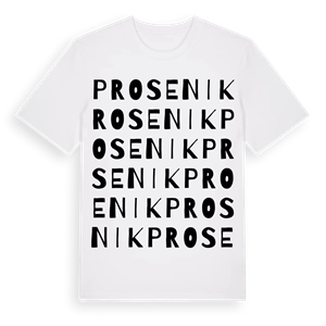 Prosenik ordlek t-shirt – ekologisk bomull t-shirt från Pinshirt
