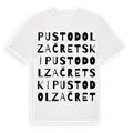 Pustodol Začretski ordlek t-shirt
