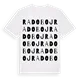 Radoboj ordlek t-shirt
