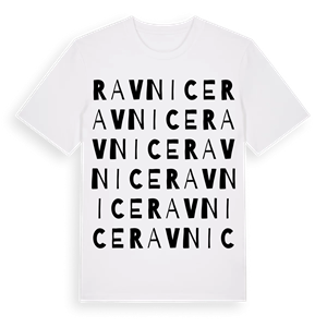 Ravnice ordlek t-shirt – ekologisk bomull t-shirt från Pinshirt