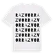 Razvor ordlek t-shirt