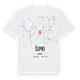 Šipki karta t-shirt
