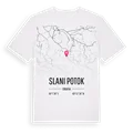 Slani Potok karta t-shirt