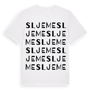 Sljeme ordlek t-shirt – ekologisk bomull t-shirt från Pinshirt