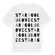 Stari Golubovec ordlek t-shirt